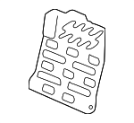 22722742 - Body: Seat Back Panel for Saturn: Ion Image