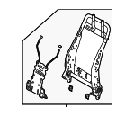 710130R020 - Body: Seat Back Frame for Toyota: Corolla Image