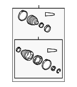 44270D320 - : Boot Kit for Toyota: Yaris Image