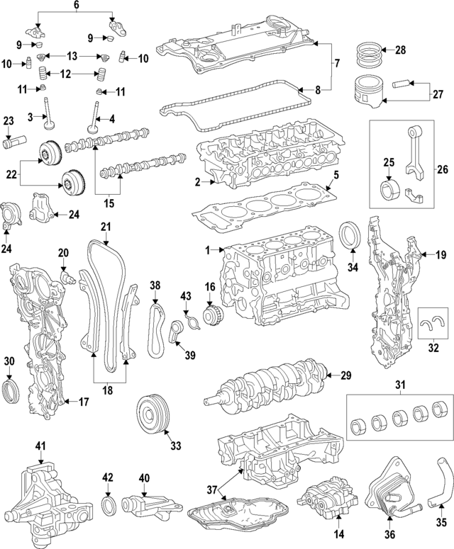 15104F0010 - : Engine Oil Pump Pickup Tube for Lexus Image