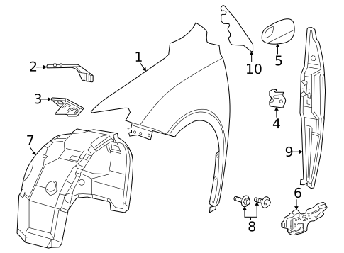 Electrical Components for 2018 Chrysler Pacifica #3