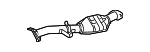 44111AC172 - Exhaust: Catalytic Converter for Subaru Image