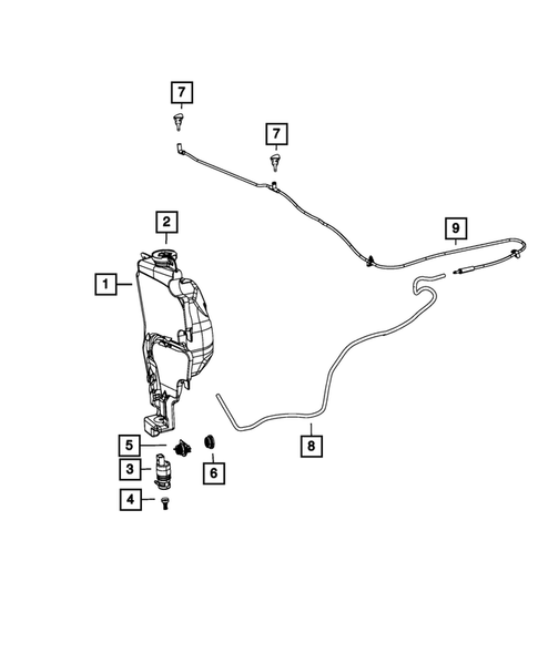 Wiper and Washer System for 2018 Ram 3500 #7
