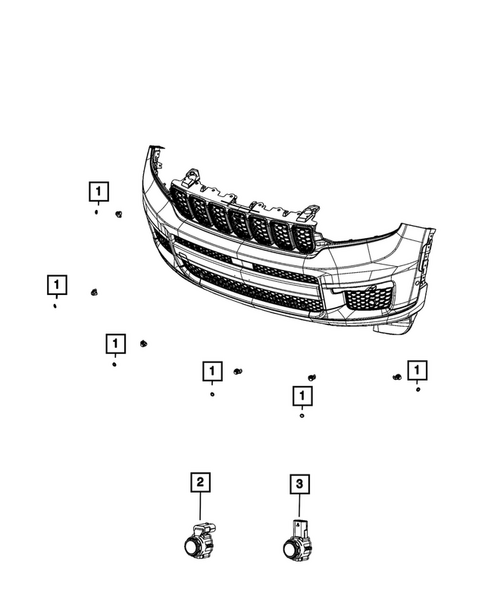 Park Assist for 2025 Jeep Grand Cherokee #0