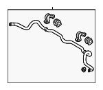 548102G000 - Suspension: Stabilizer Bar for Kia Image