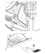 4680610AA - Labels: Air Bag Warning Label for Mopar Image