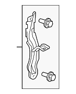 72225SJAA00 - Body: Bracket for Acura: RL Image