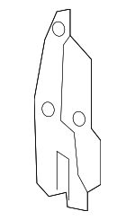 FA1Z58045B34A - Body: Console Base Side Bracket for Lincoln: MKX, Nautilus Image