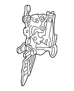 5174909 - : Interior Door lock for Saab: 9-3 Image