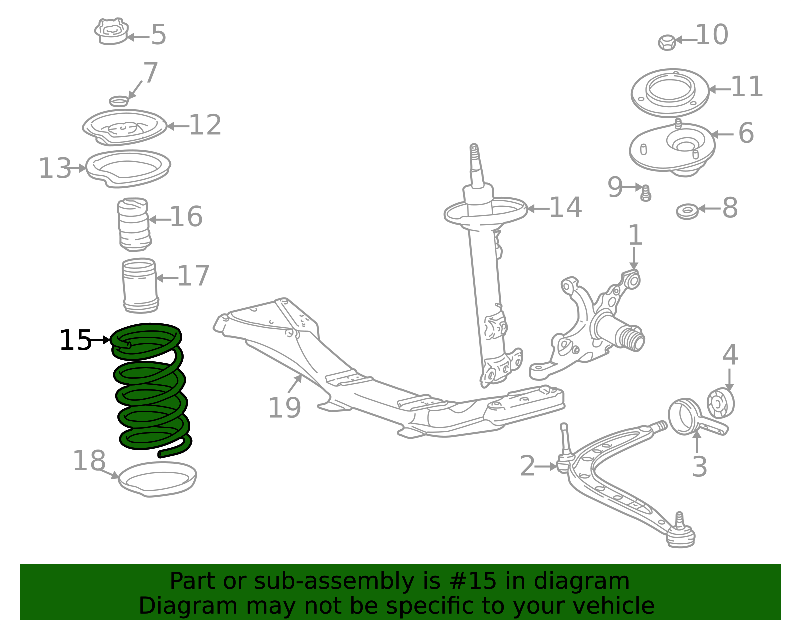 2002 BMW Z3 Coil Spring 31-33-2-228-474 | BMW Parts