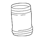 31331137932 - Suspension: Protect Tube for BMW: 318i, 318is, 318ti, 323i, 323is, 325i, 325is, 328i, 328is, 525i, 528i, 540i, 740i, M3, Z3, Z8 Image