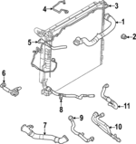LR188355 - : Inlet Hose for Land Rover: Range Rover Image