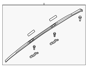 738533JA5A - : Roof Rail for Infiniti Image