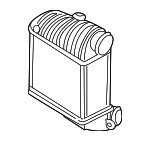 1J0145803G - Cooling System: Inter-cooler for Volkswagen: Golf, Jetta Image