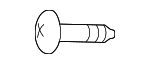 1245105163 - Body: Receiver Screw for Hyundai Image