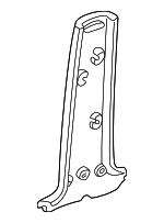 6242442020E0 - Body: Center Pillar Trim for Toyota: RAV4 Image