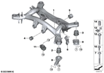 33308837927 - : Rear Axle Carrier for BMW Image