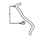 G922606042 - Cooling System: Hose for Toyota Image