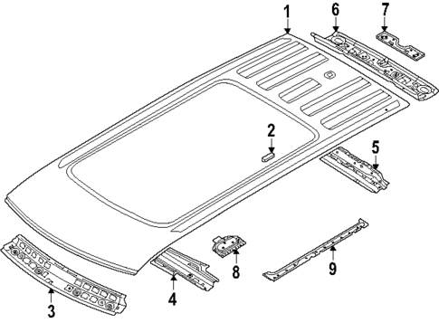 Roof & Components for 2025 Volkswagen ID. Buzz #0