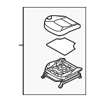 881032S040TMH - : Cushion Assembly for Hyundai: Tucson Image
