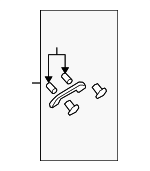 83240SNAA11ZP - Body: Grip Handle for Honda: Civic, Odyssey Image