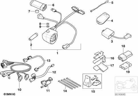 Alarm Systems for 2004 BMW-Motorrad F 650 GS #0