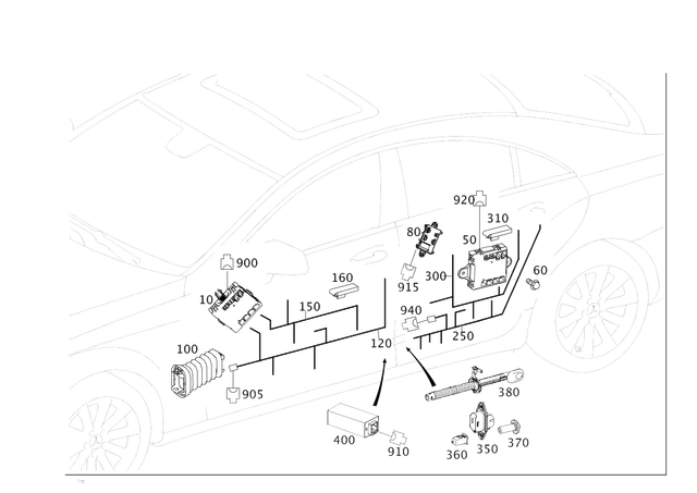 2189000901 - Electrical System: Control Unit for Mercedes-Benz: CLS400, CLS550, CLS63 AMG, CLS63 AMG S Image image