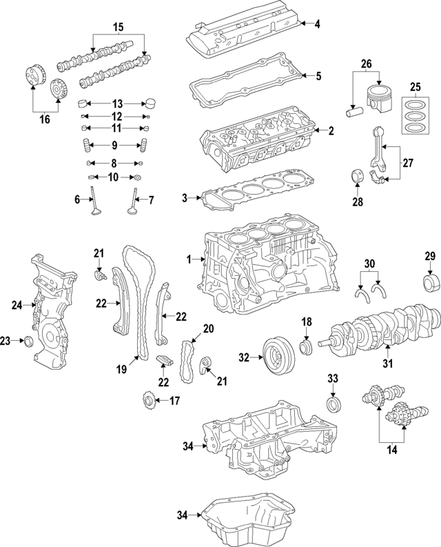 130253JV0A - : Camshaft Gear for Nissan Image