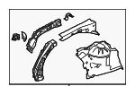 5370206310 - Body: Apron Assembly for Toyota: Camry Image
