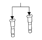1UV39DX9AA - Body: Headrest Guide for Chrysler: 300 | Dodge: Challenger, Charger Image