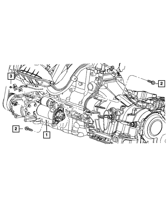 56029577AA - Electrical: Engine Starter for Mopar Image