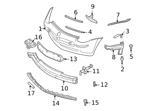 Bumper & Components - Front for 2000 BMW Z8 #0