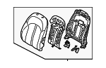 88300A8770A2F - Body: Seat Back Assembly for Kia: Optima Image