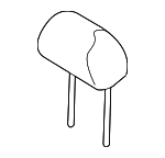 88700A8020HE4 - Body: Headrest for Kia: Optima Image