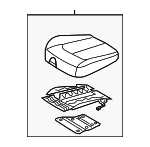 88100A8770A2F - Body: Cushion Assembly for Kia: Optima Image