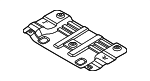 28795BE100 - Body: Floor Pan Heat Shield for Hyundai Image