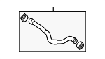 97010653305 - : Inlet Hose for Porsche Image