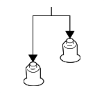 8E0827657F - Body: Handle Sleeve for Audi: A3, A3 Quattro, A4, A4 Quattro, A5, A5 Quattro, A6, A6 Quattro, Q7, RS4, RS5, S4, S5, S6 Image