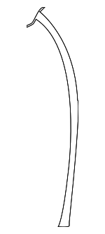 893809937 - Body: Drain Hose for Volkswagen: Beetle, Golf, Passat Image