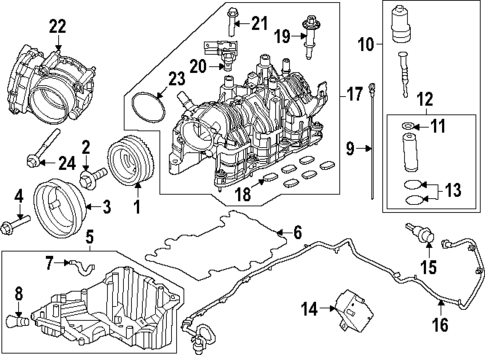 Throttle Body for 2022 Ford Bronco #0