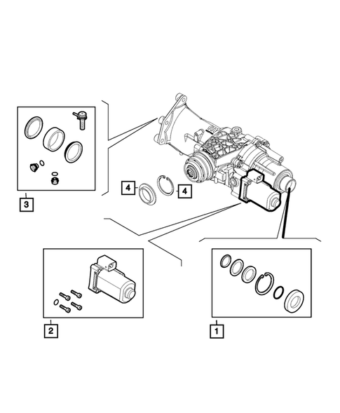 Power Transfer Unit Assembly for 2017 Fiat 500X #1