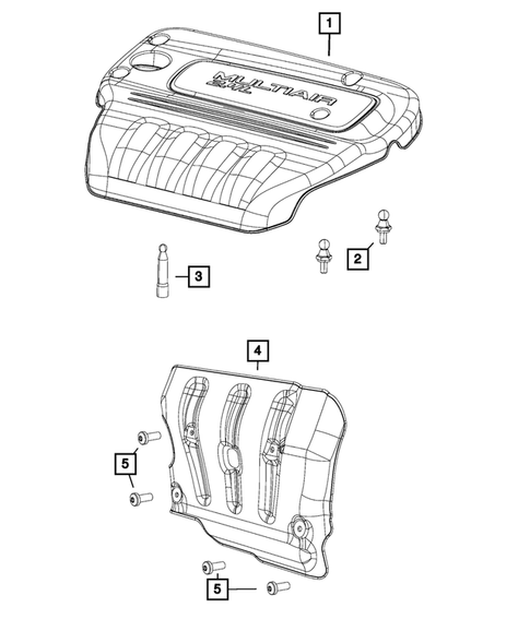 Engine Identification, Service Engines & Engine Service Kits for 2018 Jeep Cherokee #1