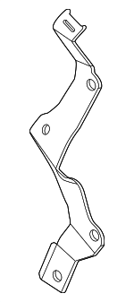 18325A981A6 - Exhaust: Catalytic Converter Bracket for BMW: 330i, 330i xDrive, 430i, 430i Gran Coupe, 430i xDrive, 430i xDrive Gran Coupe, 530i, 530i xDrive, X3 Image