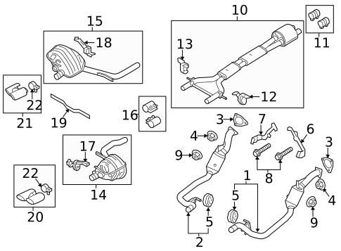Exhaust Components for 2013 Porsche Panamera #12