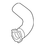 32222071 - Cooling System: Outlet Hose for Volvo: S60, V60, V60 Cross Country, V90, V90 Cross Country, XC60, XC90 Image