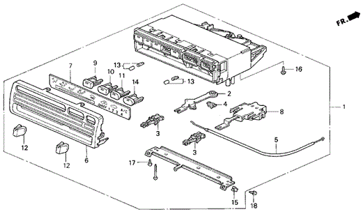 Heater Control for 1998 Honda Odyssey #0