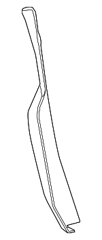 63217224229 - : Finish Molding for BMW: 535i GT, 535i GT xDrive, 550i GT, 550i GT xDrive Image