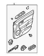 823022K582EXAAS - Body: Door Trim Panel for Kia: Soul Image