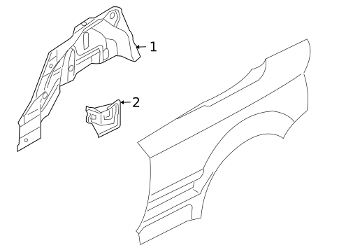 Inner Structure for 2007 Audi A4 Quattro #1