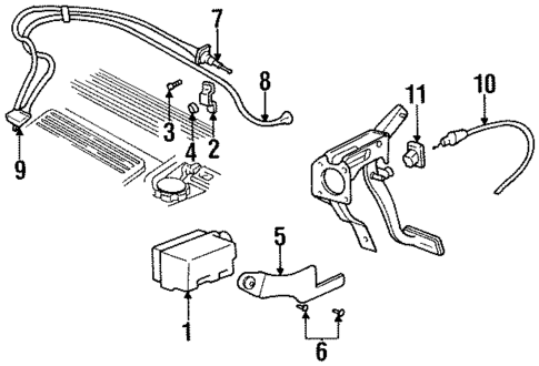 Cruise Control System for 1997 Buick Skylark #0